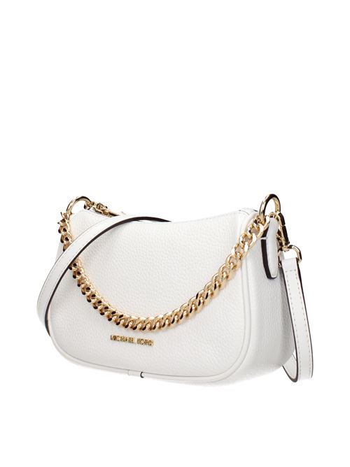 SM POUCHETTE XBODY LEATHER CARMELA MICHAEL KORS | 35F4G1QC1L/OPTIC WHITE
